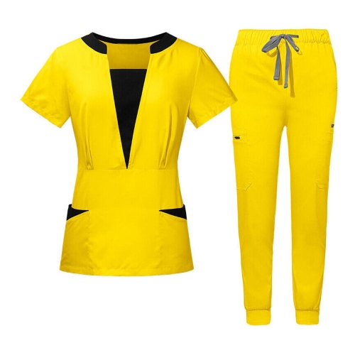 Women Scrub Hospital Uniform Work Wear